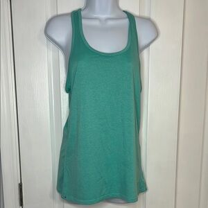 Women's Nike Dri Fit Green Tank Top